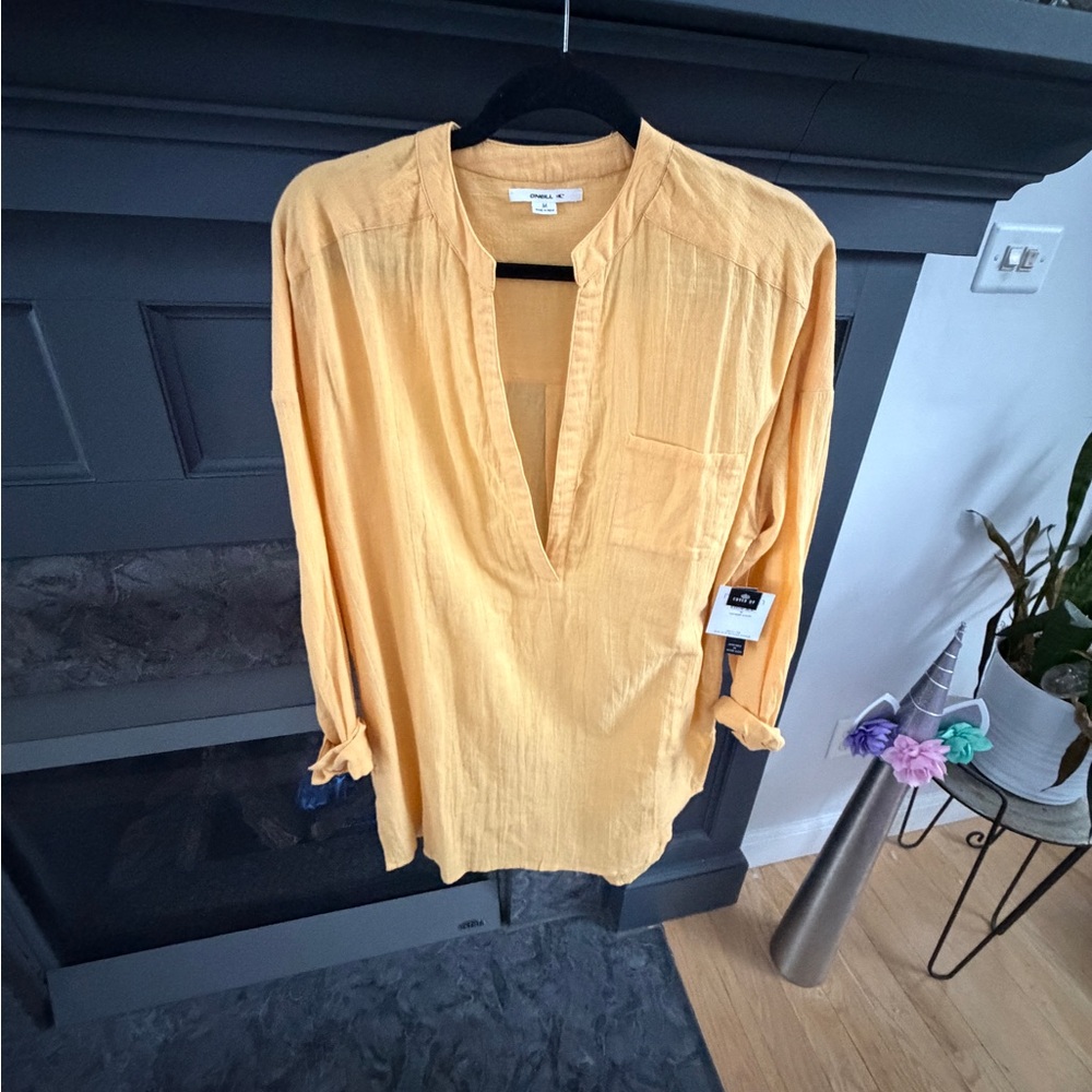 O’Neill Belizin Yellow Cover-Up | Size M | NWT - Picture 12 of 16